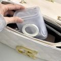Serbaguna Kotak Perapi Kabel Organizer / Kotak Penyimpanan Charger Kabel Data Portabel Transparan / Storage Box Travel Mini Portable. 