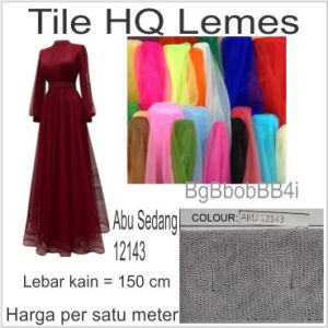 Kain Tile HQ Lemes Tile Stretch Tile Kebaya
