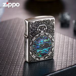 [Ship From KL] Zippo Pocket Wat-ch Design Lighter | Zippo ZBT-2-81b Brass | Zippo ZBT-2-81a Silver