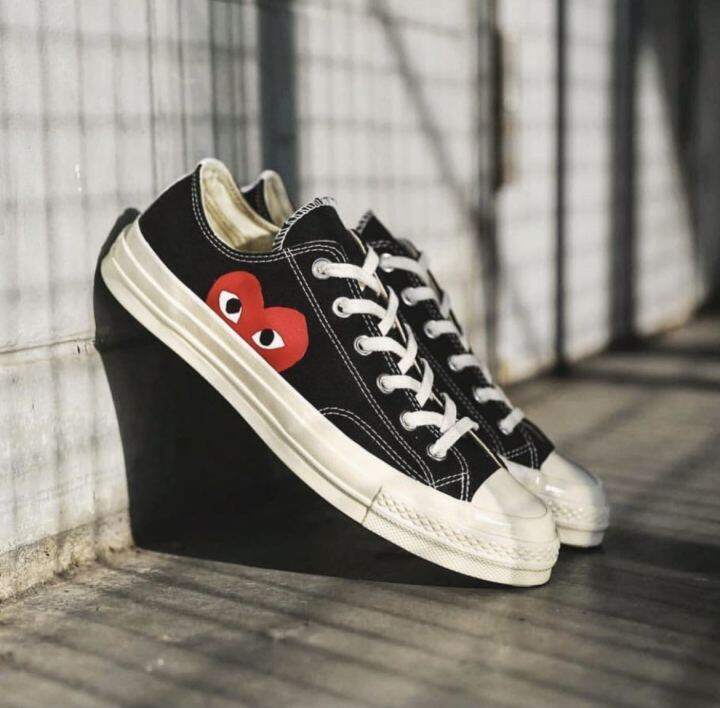 CDG play converse all star new style low cut for men with box