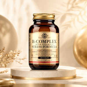 Viên Uống Solgar B-Complex with C - Bổ Sung Vitamin B Và Vitamin C Tăng Cường Sức Khỏe Giảm Căng Thẳng Mệt Mỏi