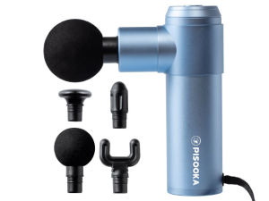 PISOOKA X2 Mini Massage Gun (Made in Taiwan) Percussion Massager Deep Tissue Lightweight Portable Handheld Massager for Muscle Relaxation