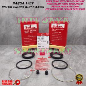 SIL SEAL REM CAKRAM RODA DEPAN SUZUKI CARRY ST100 CARRY EXTRA KIRI KANAN 1SET SEIKEN