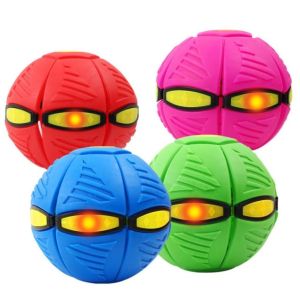 Đồ Chơi Đĩa Bay UFO Biến Hình Phát Sáng Cho Bé | Bóng Ném Tự Bung Thành Bóng Ngoài Trời