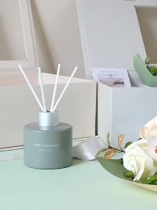 Rose Flower and Aromatpy Bottle Reed Diffuser Home Decor and Office Decor Perfume and Gifts