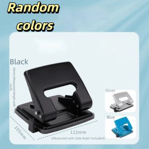 MAOMEI STORE Thao tác đơn giản Máy đục lỗ giấy đa chức năng Nhiều Phong Cách Hiệu quả đấm ổn định Máy đục lỗ giấy Sắp xếp tài liệu Công cụ thiết yếu Dụng cụ đục lỗ Sổ ghi chép dạng rời