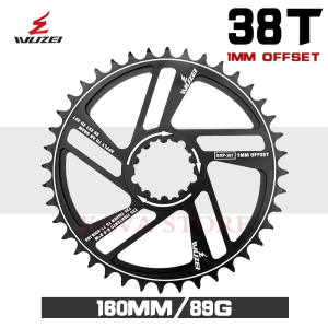 WUZEI 1mm/3mm/6mm Offset GXP Mountain Bike Chainring 30T 32T 34T 36T 38T 40T 42T Crown 8/9/10/11/12S MTB Sprockets For SRAM X9 XX1 X0