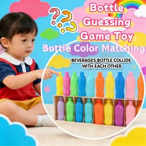 Bottle Guessing Game Toy Color Sorting Memory Training Educational Toys Parent-child Interaction Toy