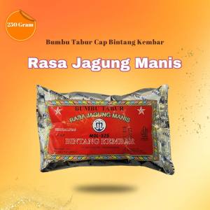 (250 Gram) Bumbu Tabur Cap Bintang Kembar Rasa Jagung Manis