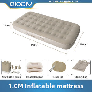 AIODIY Automatic inflatable bed for household use bunk bed double inflatable bed with built-in electric pump air bed