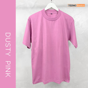 TEENIG Basics Pink Plain PROCLUB Oversized T-Shirt Men Women