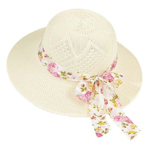 Beach Straw Hat Lafite Summer bucket Hat UV Protection Female Travel Sunshade Women Summer Hat UV Protect Travel Cap