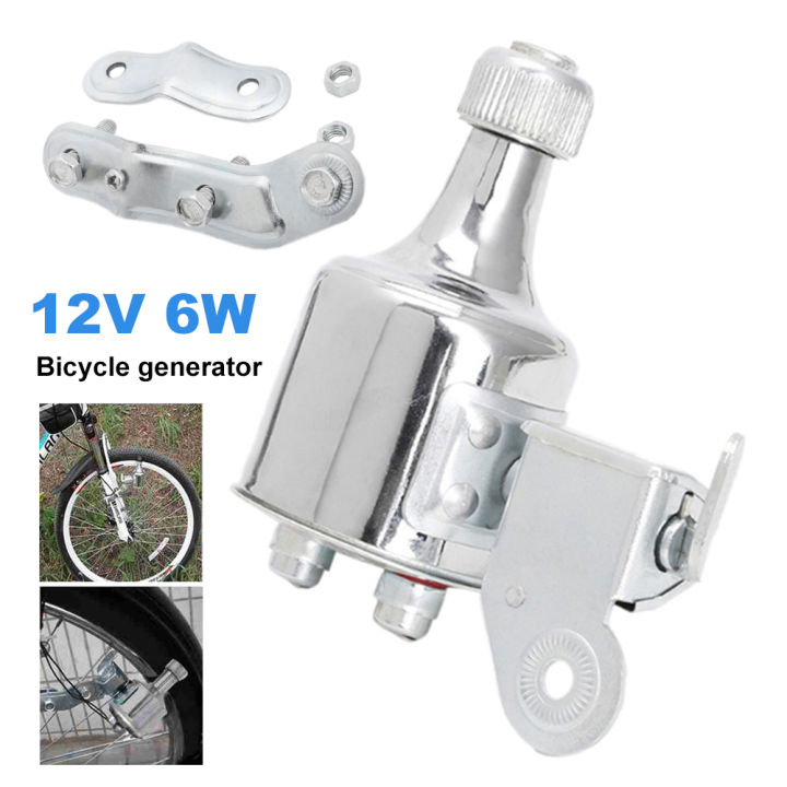 Free Ship Bicycle Light Generator 12V 6W Headlight Tail Light