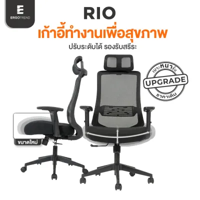 Ergotrend เก้าอี้เพื่อสุขภาพเออร์โกเทรน รุ่น RIO