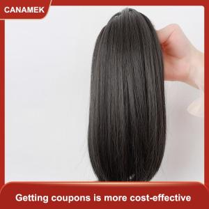 【CANAMEK】 Tóc đuôi ngựa mở rộng dài đuôi ngựa clip trong Claw tóc mở rộng tự nhiên tìm kiếm tổng hợp sợi tóc cho phụ nữ