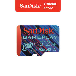 SANDISK® GamePlay microSD Card for Mobile and Handheld Console Gaming ~ 512GB (SDSQXAV-512G-GN6XN)