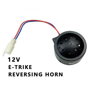EVC.PH E-bike Buzzer Horn Anti-theft Reversing Voice Reversing Voice Horn Tricycle Horn Anti-theft Horn
