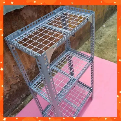 Kệ sắt V lỗ đa năng Mini khung kệ V3x3cm ( lưới sắt ô vuông) để cây và đồ vật