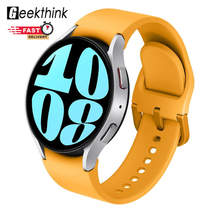 Geekthink New Quick Fit Original Silicone Strap For Samsung Watch 6 4 5