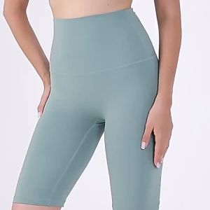 LULU Original Label Wunder Train Cycling pants high-waisted butt-lifting shorts knee-length pants naked-feel yoga sports fitness wear