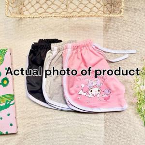 3pcs/1pc Dolphin Shorts for Baby Girls (3–5 Years) | Cotton Terry | Home & Outdoor Wear