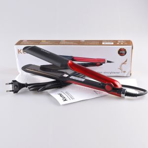 Catok Rambut Salon Smoothing Kemei KM-531 - Catokan Rambut Lurus dan Curly Keriting Tempratur Suhu