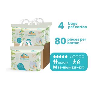 TrueHugz CoolDiscreet Adult Diaper Pull Up Pants (80 pcs/carton) Ultra-Thin Soft High Absorbent