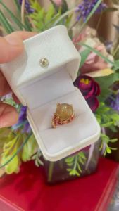 💥แหวนพลอยแท้ แหวนไหมทอง เครื่องประดับของแท้ มีใบรับประกันดูแลตลอดหาร 🛍️ AUFU STORE