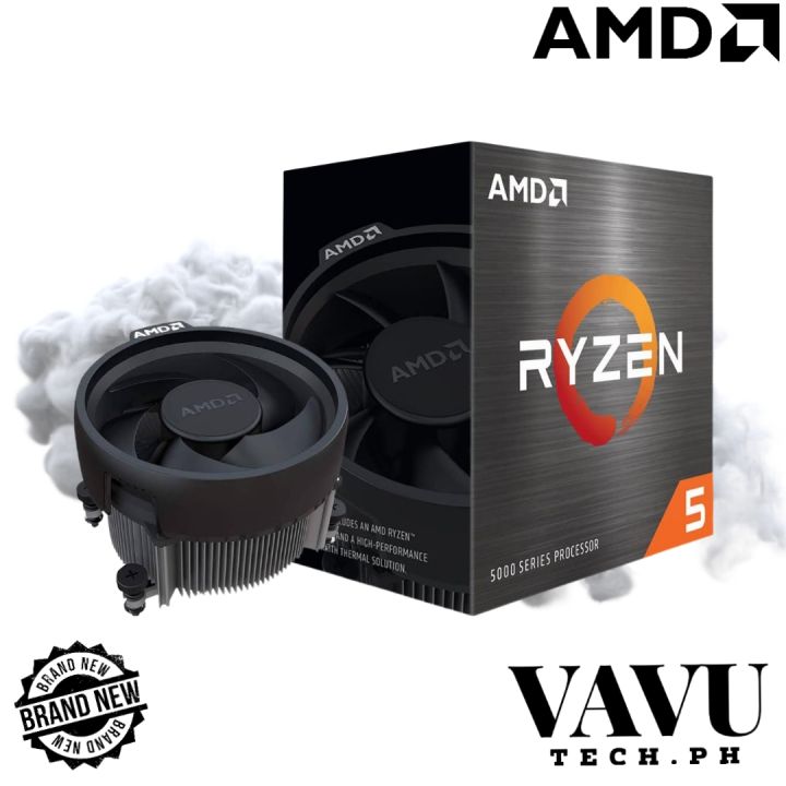 AMD Ryzen 5 5600G Desktop Processor - 6 Cores, 12 Threads, With Radeon Graphics, AM4