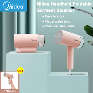 Midea เตารีดไอน้ําแบบมือถือพับได้เตารีดไอน้ําขนาดเล็กพกพาได้สําหรับใช้ในครัวเรือนเดินทาง