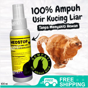 SEMPATI Cairan Untuk Mengusir Kucing Liar Semprotan Pengusir Kucing Anti Kucing Liar Bandel Pup Pipis Sembarangan Ampuh Mengusir Kucing Tanpa Menyakiti Aman Natural Cat Repellent Spray