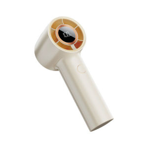 AUKKI พัดลมพกพา จอแสดงผลLED ความเร็วลมที่ปรับได้ 10 พกพา พัดลมมือถือ พัดลมพกพาชาร์จแบตได้ พัดลมมินิ