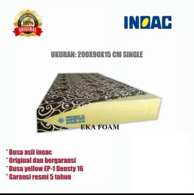 Kasur Busa INOAC EPV D16 Ketebalan 15cm 10 CM Garansi 5 Tahun