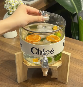 bình thủy tinh đựng nước lạnh 26 lít