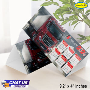 Customized Tent Calendar Photo Company Logo Corporate Souvenirs Promotional Giveaway