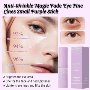 Purple Stick Eye Cream Hydrating Moisturizing Fade Lines Anti-Wrinkle Magic Fade Eye Fine Lines Small Purple Stick