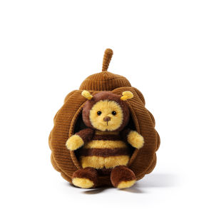 McHugs Honey Bee House Perfect Stuffed Animal Holiday Birthday Gift Super Soft and Cuddly Good for Girls and Boys Employees Collectors 7 Inch