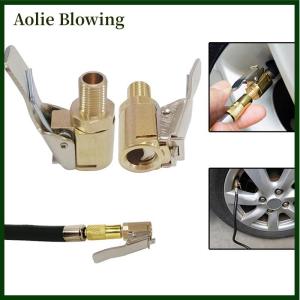Aolie Hot Car Auto Brass 8mm Connector Adapter Car Accessories Tyre Wheel Tire Air Chuck Inflator Pump Valve Clip Clamp