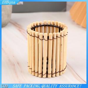 [COD] Small Bamboo Lamp Shade Vintage Lampshade Pendant Light Cover Decorative Light Accessory