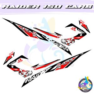 RAIDER 150 CARB REBORN NEW ZOMBIE RACING BOY CONCEPT DECALS