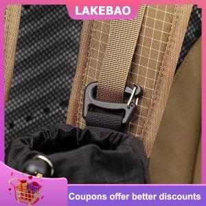 【LAKEBAO】 Cắm trại du lịch ấm đun nước Túi thể thao ngoài trời Ba lô Cánh tay túi điện thoại di động treo túi đi bộ đường dài chai nước lưu trữ Pouch mở rộng