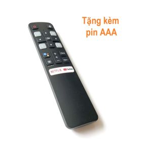 Remote Dùng Cho TV TCL Điều Khiển Tivi Nhận Giọng Nói RC802V FNR1 Smart TV NETFLIX Youtube Kèm Pin AAA