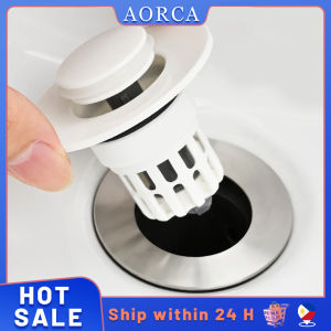 1pc Bathroom Kitchen Sink Press Plug Sewer High Quality Floor Drain Drainage Filter Anti-Spray Anti-Odour Bounce Sink Leak Stopper