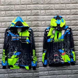 Jaket Balap Drag Racing Hell Jaket Balap Racerdry Racing Start Racing Line Pakaian Pria Atasan Hoodie & Sweatshirt
