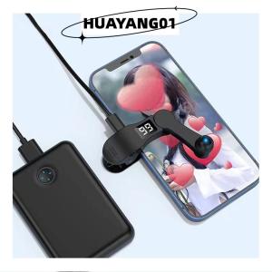 HUAYANG01 [2023 new HOT FASHION] lazlook เครื่องคลิกหน้าจออัตโนมัติสำหรับแอปวิดีโอสมาร์ทโฟนแบบสตรีมมิงแบบสดอุปกรณ์สำหรับเล่นเกมสมาร์ทโฟนขาตั้งสามขาแบบสัมผัสหน้าจอ