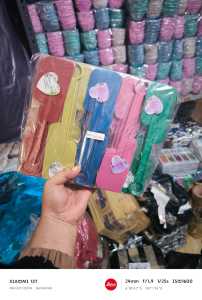 100 PCS Souvenir Sodet Cabe Plastik Warna Kemas Plastik