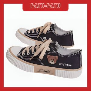 PP - Sepatu WHYBEAR Sneakers Main Sekolah Perempuan Kekinian Termurah