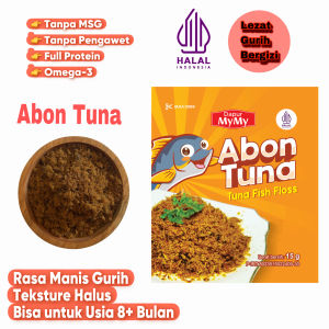 Abon Bayi MPASI Abon Tuna Anti GTM Penambah Nafsu Makan Anak Tanpa Campuran Kemasan Ekonomis