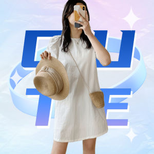 LH.Friday เดรสสีพื้นสไตล์มินิมอล แต่งแขนพองเกร๋กรุบ น่ารักแบบไม่มีอะไรกั้น ของมันต้องมีจ๊ะลูกสาววว