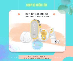 Máy hút sữa rảnh tay Medela FreeStyle Hands Free Like new cup new